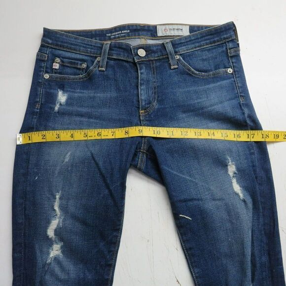 Adriano Goldschmied The Legging Ankle Jeans Women's Size 27 Medium Wash Blue Den - Picture 7 of 11